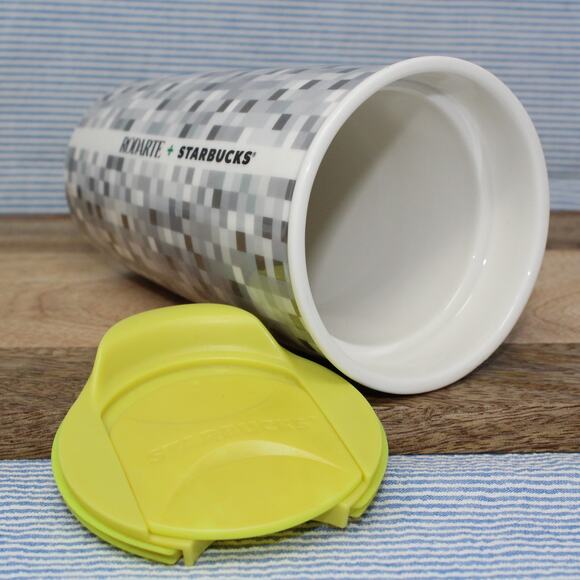 Rodarte for Starbucks Designer Travel Tumbler Lid Holiday 2012 - Picture 3 of 10
